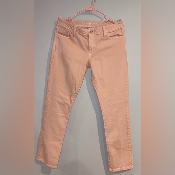 Banana Republic Jeans. Color: Pink, Size: 29. - Picture 2 of 4